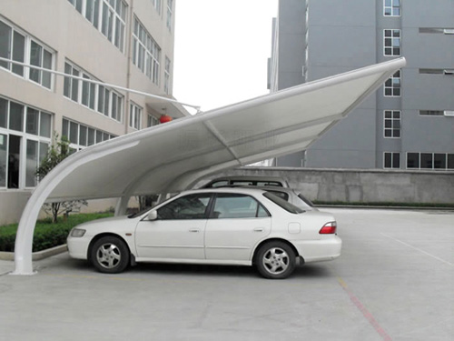 公司工廠膜結(jié)構(gòu)停車棚